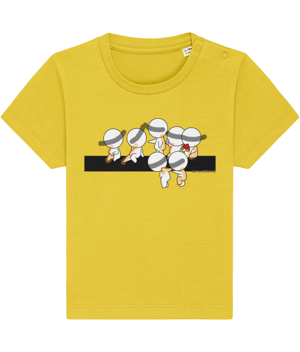 NITEMUS – Baby – T-shirt – QF 7 – Golden Yellow – from 0 to 36 months