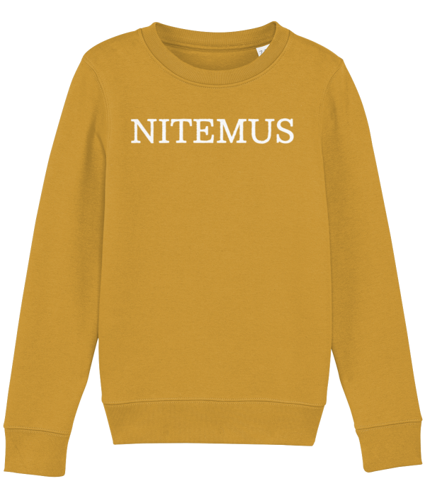 NITEMUS - Kids – Sweatshirt – NITEMUS – Ochre – from 3 years old to 14 years old