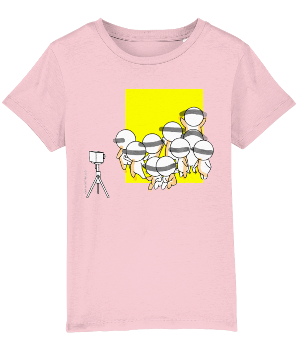 NITEMUS - Kids - T-shirt – QF 10 - Cotton Pink – from 3 years old to 14 years old