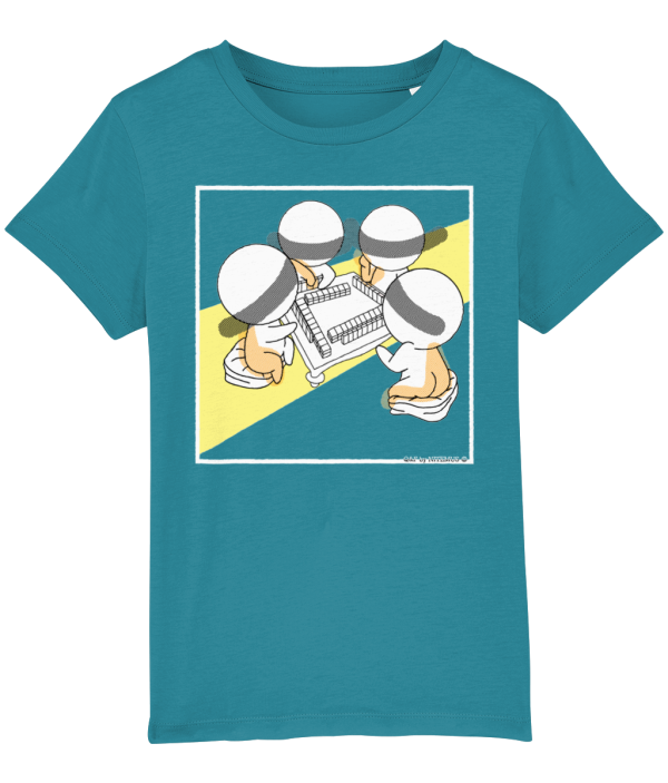 NITEMUS - Kids - T-shirt – QF 4 - Ocean Depth – from 3 years old to 14 years old