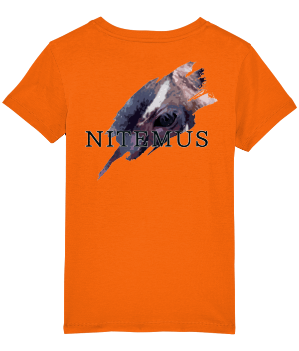 NITEMUS - Kids - T-shirt – Saola - Bright Orange – from 3 years old to 14 years old