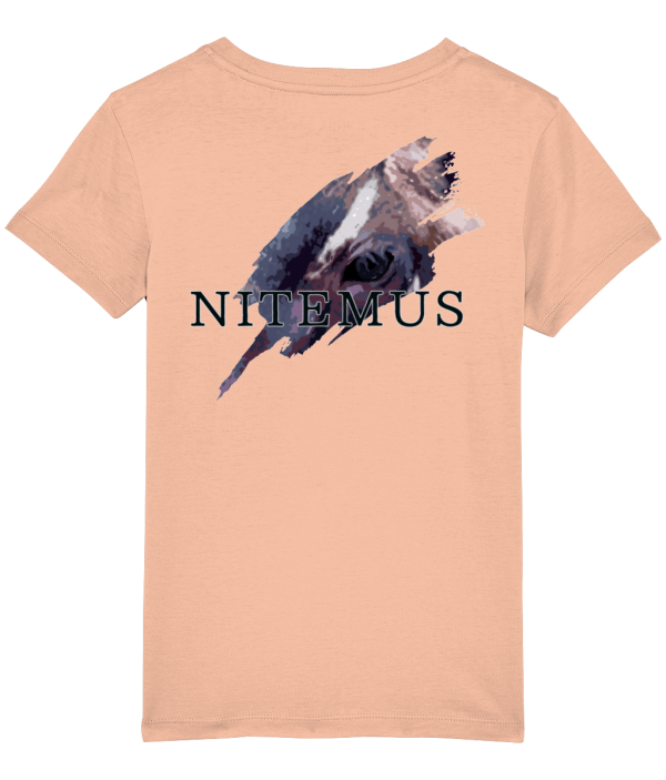 NITEMUS - Kids - T-shirt – Saola - Fraiche Peche – from 3 years old to 14 years old