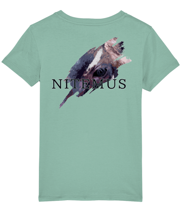NITEMUS - Kids - T-shirt – Saola - Mid Heather Green – from 3 years old to 14 years old