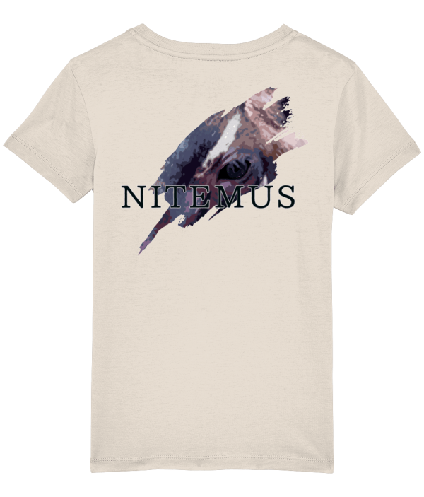 NITEMUS - Kids - T-shirt – Saola - Natural Raw – from 3 years old to 14 years old