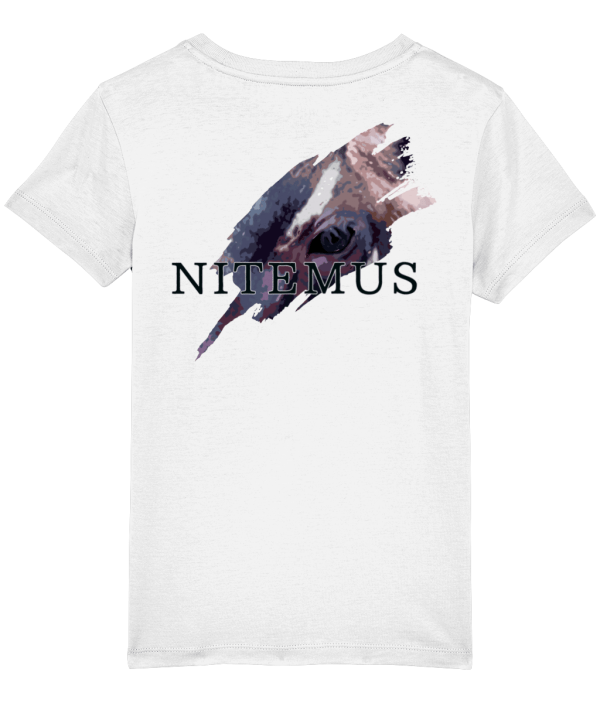 NITEMUS - Kids - T-shirt – Saola - White – from 3 years old to 14 years old