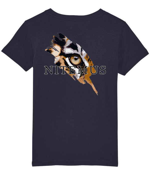 NITEMUS - Kids - T-shirt – Sunda Tiger - French Navy – from 3 years old to 14 years old
