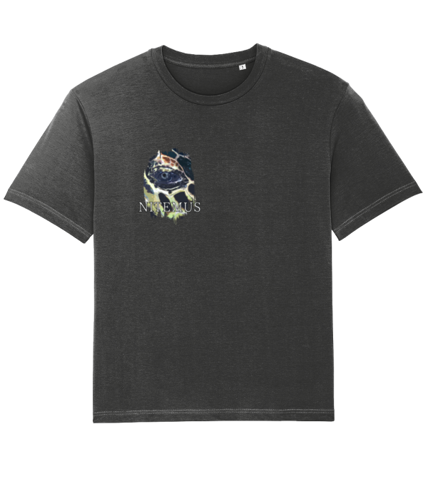 NITEMUS - Man - T-shirt - Hawksbill Sea Turtle - Dark Heather Grey – from size XS to size 3XL