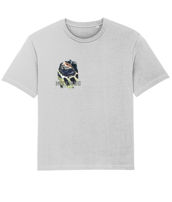 NITEMUS - Man - T-shirt - Hawksbill Sea Turtle - Heather Grey – from size XS to size 3XL