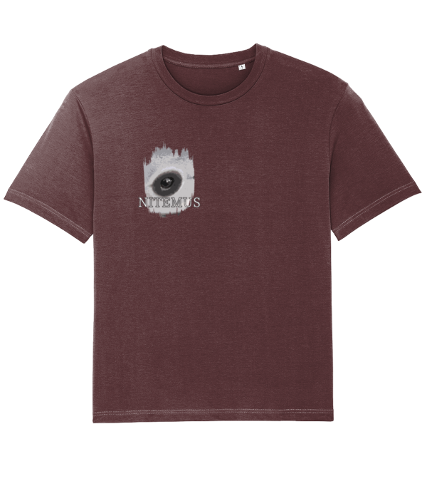 NITEMUS - Man - T-shirt - Vaquita - Burgundy – from size XS to size 3XL