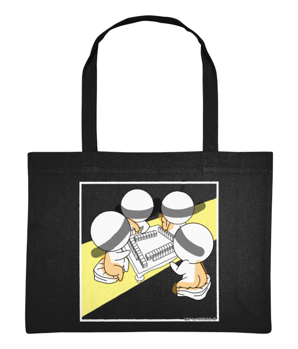 NITEMUS – Shopping bag – QF 4 – Black - 37x49x14cm