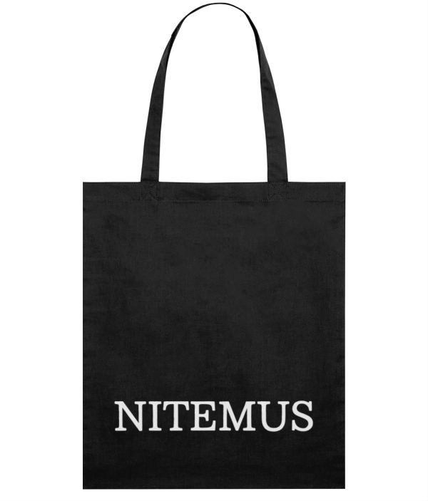 NITEMUS - Squared Tote Bag – NITEMUS – Black - 42x37cm