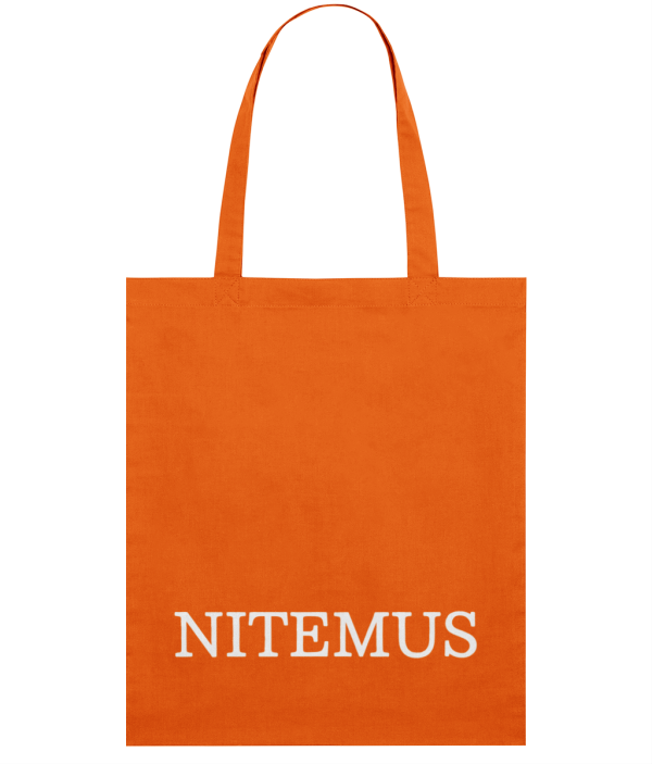 NITEMUS - Squared Tote Bag – NITEMUS – Bright Orange - 42x37cm