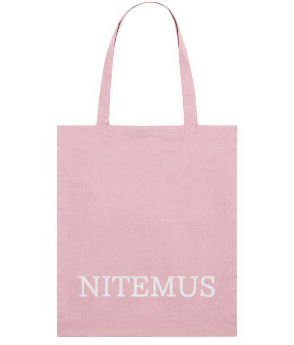 NITEMUS - Squared Tote Bag – NITEMUS – Cotton Pink - 42x37cm