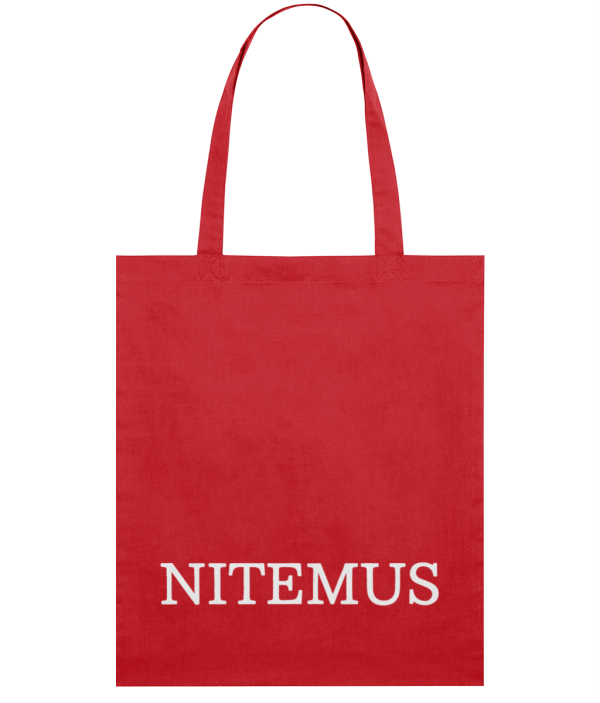 NITEMUS - Squared Tote Bag – NITEMUS – Red - 42x37cm