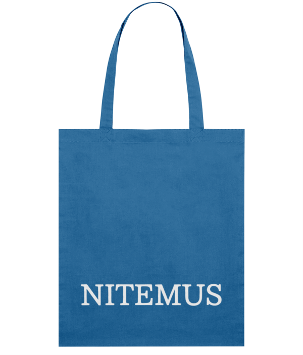 NITEMUS - Squared Tote Bag – NITEMUS – Royal Blue - 42x37cm