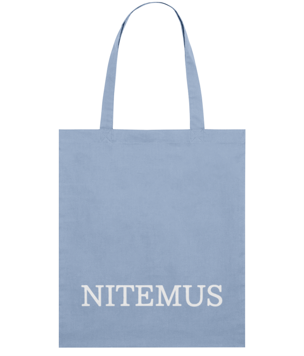 NITEMUS - Squared Tote Bag – NITEMUS – Sky Blue - 42x37cm