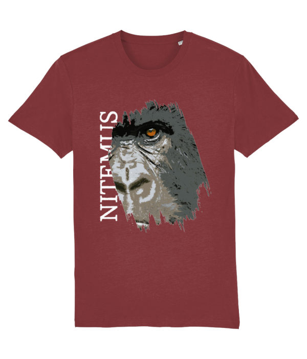 NITEMUS - Unisex T-shirt - Cross River Gorilla – Red Earth