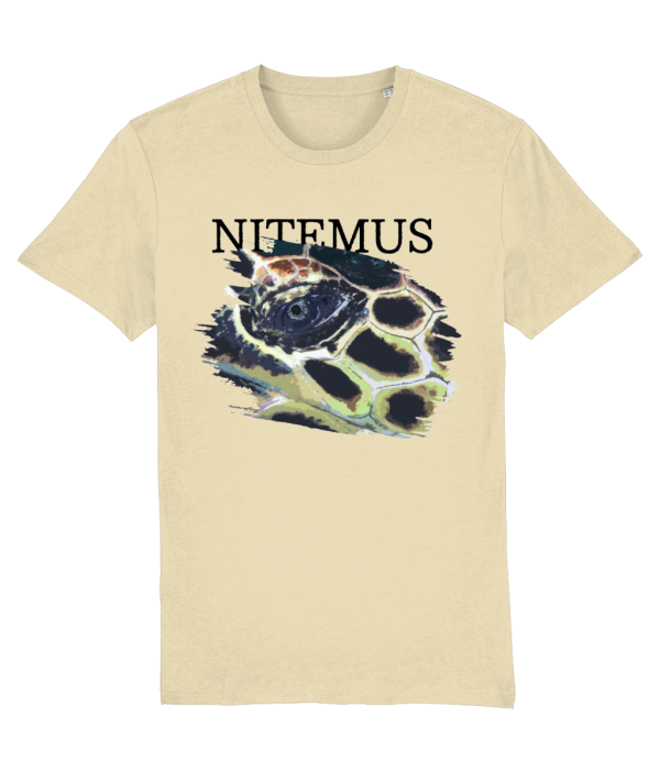 NITEMUS - Unisex T-shirt - Hawksbill Sea Turtle – Butter – from size 2XS to size 5XL