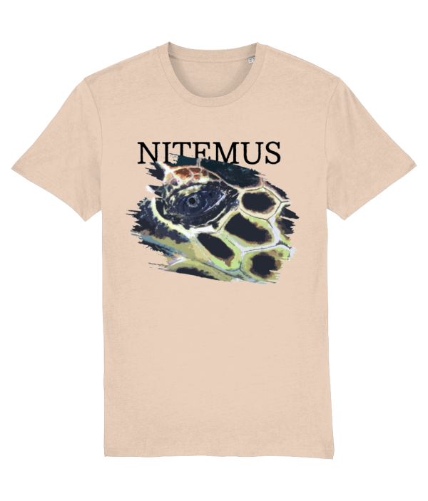 NITEMUS - Unisex T-shirt - Hawksbill Sea Turtle – Heather Rainbow – from size 2XS to size 5XL