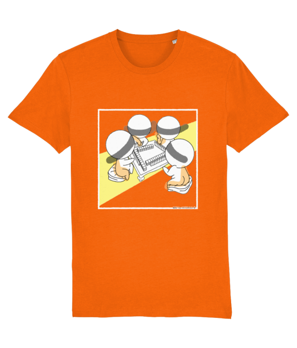 NITEMUS - Unisex T-shirt - QF 4 – Bright Orange – from size 2XS to size 5XL