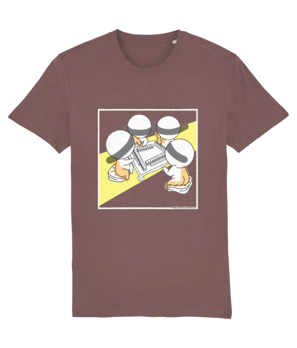 NITEMUS - Unisex T-shirt - QF 4 – Kaffa Coffee – from size 2XS to size 5XL