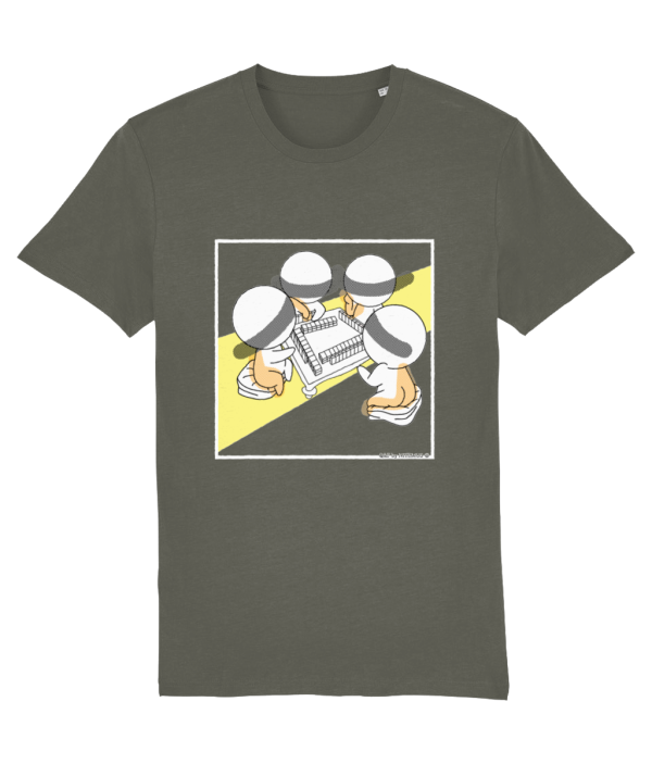 NITEMUS - Unisex T-shirt - QF 4 – Khaki – from size 2XS to size 5XL