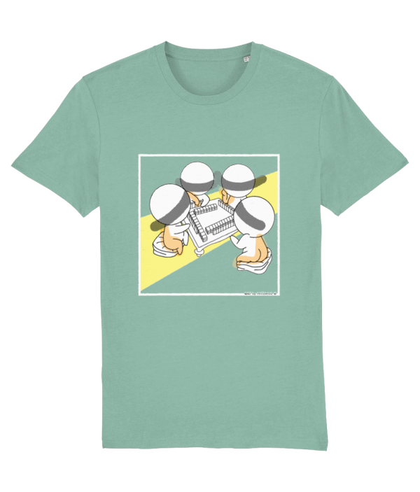 NITEMUS - Unisex T-shirt - QF 4 – Mid Heather Green