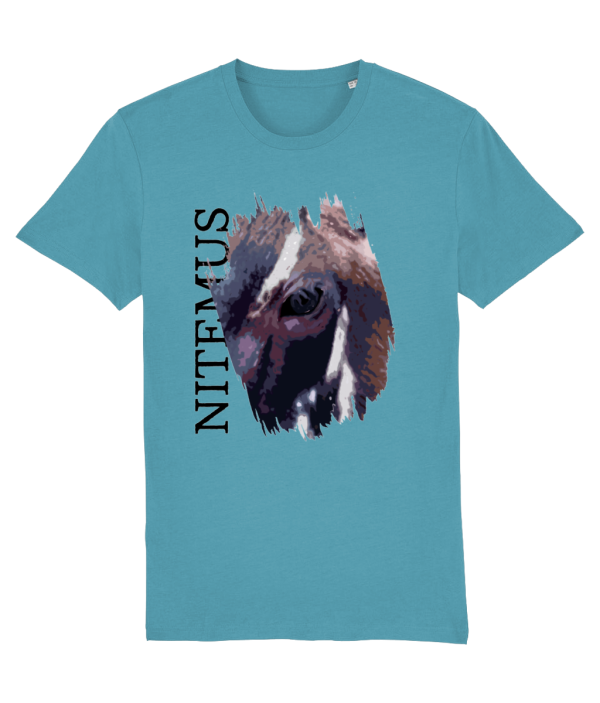 NITEMUS - Unisex T-shirt - Saola – Atlantic Blue – from size 2XS to size 5XL