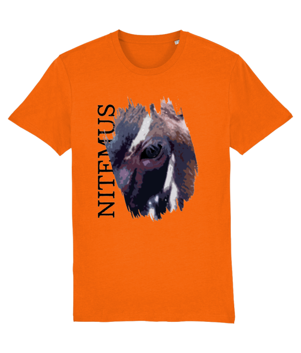 NITEMUS - Unisex T-shirt - Saola – Bright Orange – from size 2XS to size 5XL