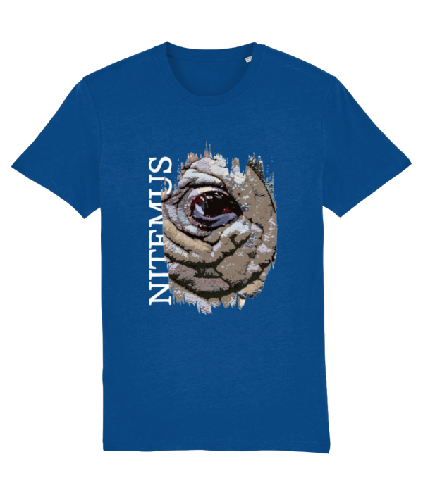 NITEMUS - Unisex T-shirt - Sumatran Rhino – Marjorelle Blue – from size 2XS to size 5XL