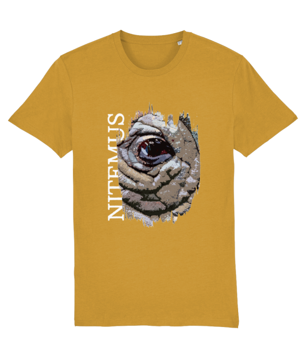 NITEMUS - Unisex T-shirt - Sumatran Rhino – Ochre – from size 2XS to size 5XL