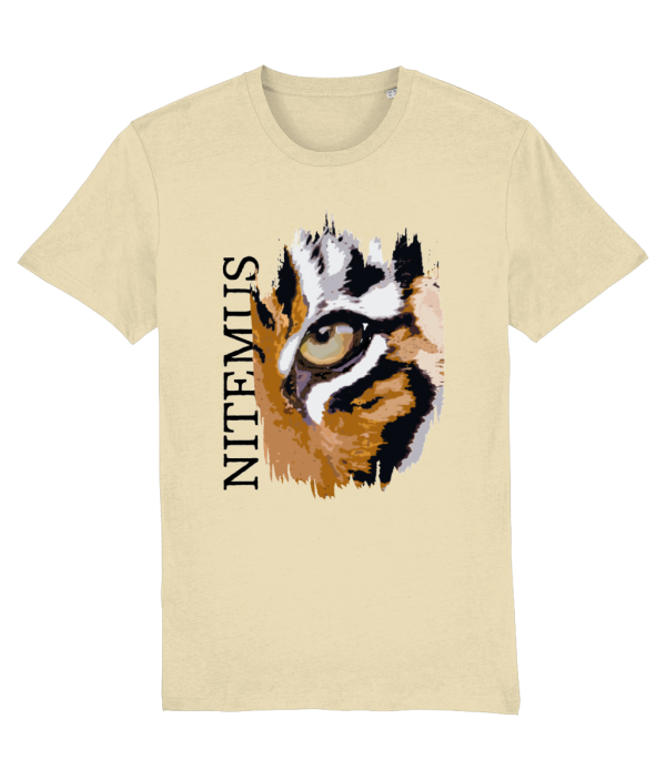 NITEMUS - Unisex T-shirt - Sunda Tiger – Butter – from size 2XS to size 5XL