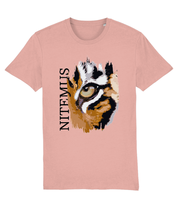 NITEMUS - Unisex T-shirt - Sunda Tiger – Canyon Pink – from size 2XS to size 5XL