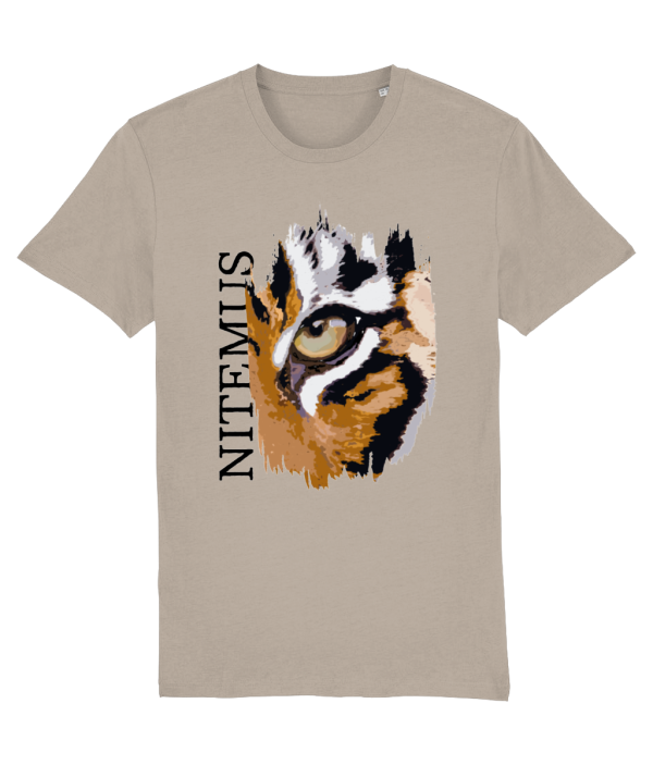 NITEMUS - Unisex T-shirt - Sunda Tiger – Desert Dust – from size 2XS to size 5XL