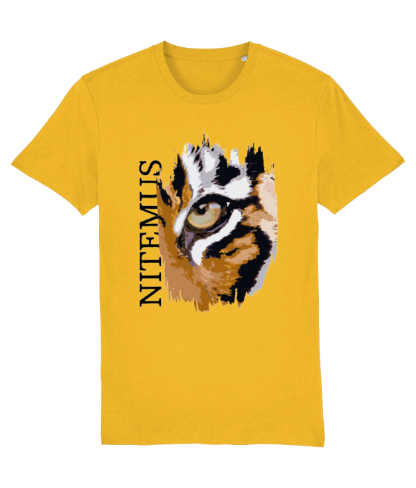 NITEMUS - Unisex T-shirt - Sunda Tiger – Spectra Yellow – from size 2XS to size 5XL