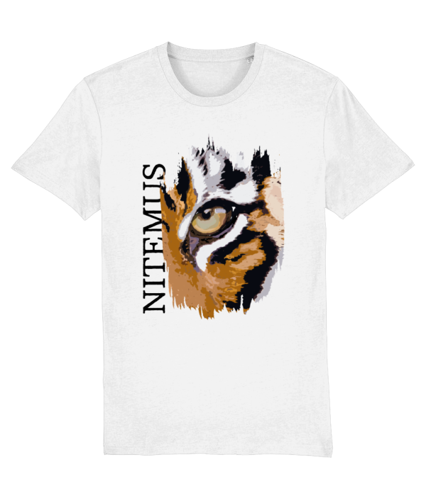 NITEMUS - Unisex T-shirt - Sunda Tiger – White – from size 2XS to size 5XL
