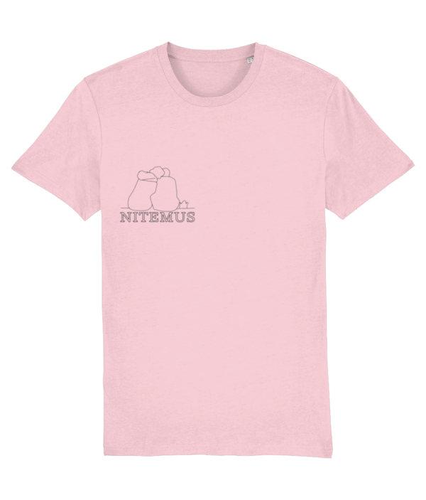 NITEMUS - Unisex T-shirt - You and I – Cotton Pink – from size 2XS to size 5XL