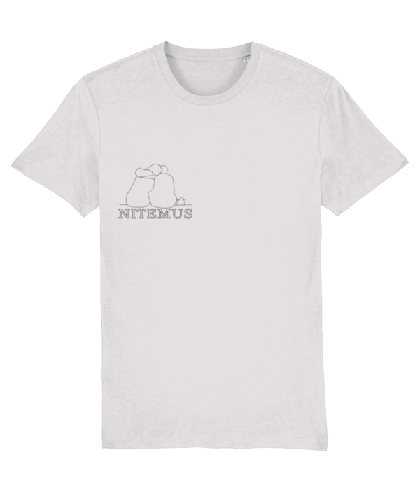 NITEMUS - Unisex T-shirt - You and I – Cream Heather Grey – from size 2XS to size 5XL