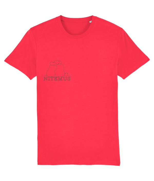 NITEMUS - Unisex T-shirt - You and I – Deck Chair Red – from size 2XS to size 5XL