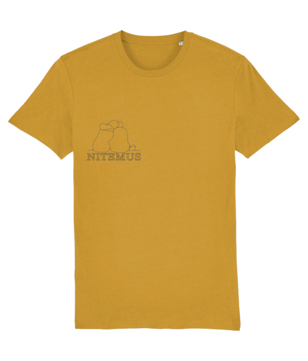NITEMUS - Unisex T-shirt - You and I – Ochre – from size 2XS to size 5XL