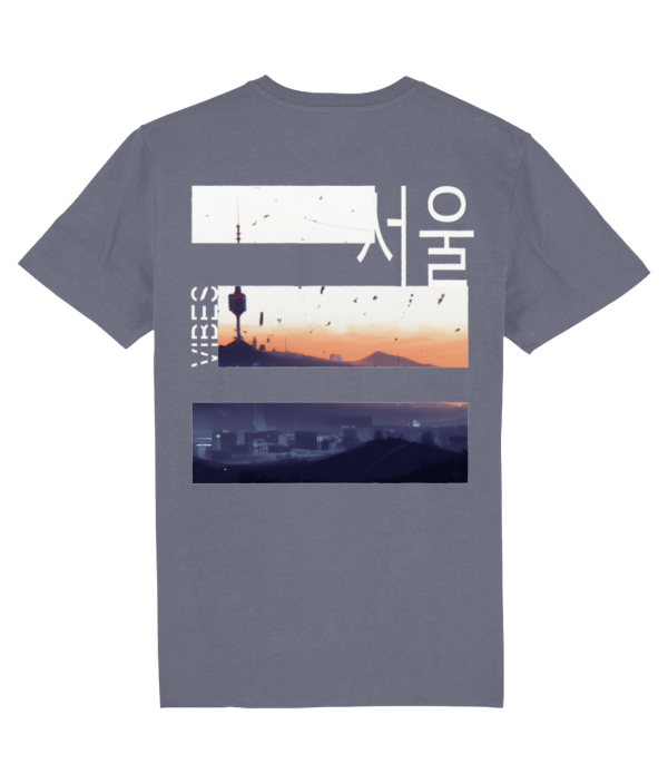NITEMUS - Unisex - Vintage T-shirt - #SeoulVibes - G. Dyed Lava Grey – from size XS to size 2XL