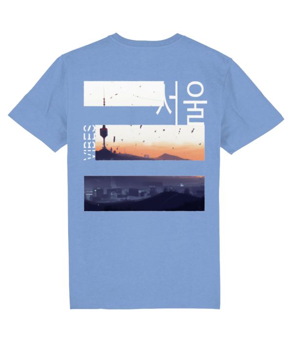 NITEMUS - Unisex - Vintage T-shirt - #SeoulVibes - G. Dyed Swimmer Blue – from size XS to size 2XL
