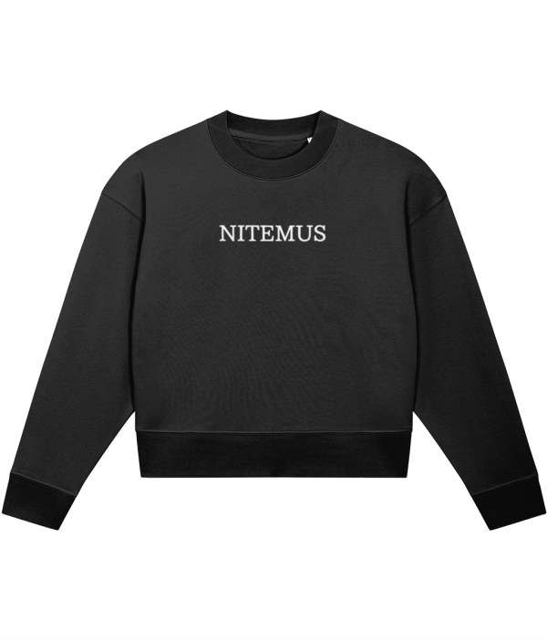 NITEMUS - Woman - Cropped Sweatshirt - NITEMUS - Black - from size XS to size 2XL