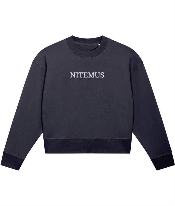 NITEMUS - Woman - Cropped Sweatshirt - NITEMUS - French Navy - from size XS to size 2XL