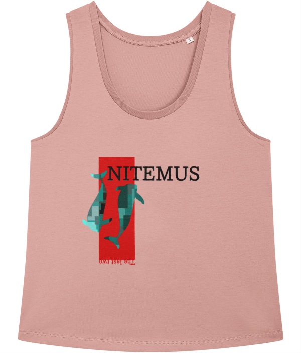 NITEMUS - Woman - Tank top - The Last Vaquitas - Canyon Pink – from size XS to size2XL