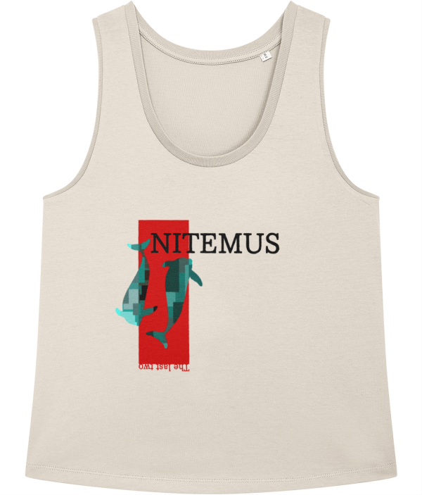 NITEMUS - Woman - Tank top - The Last Vaquitas - Natural Raw – from size XS to size2XL