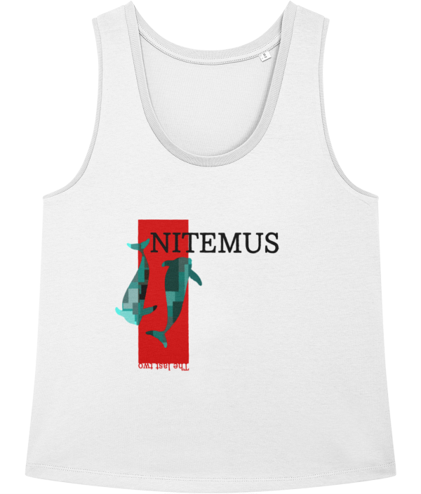 NITEMUS - Woman - Tank top - The Last Vaquitas - White – from size XS to size2XL