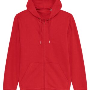 NITEMUS – Man – Zipped Hoodie – Red – from size XS to size 3XL