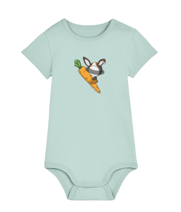 NITEMUS – Baby – Bodysuit – QF - Rabbit Year - Caribbean Blue – from 0 month to 24 months