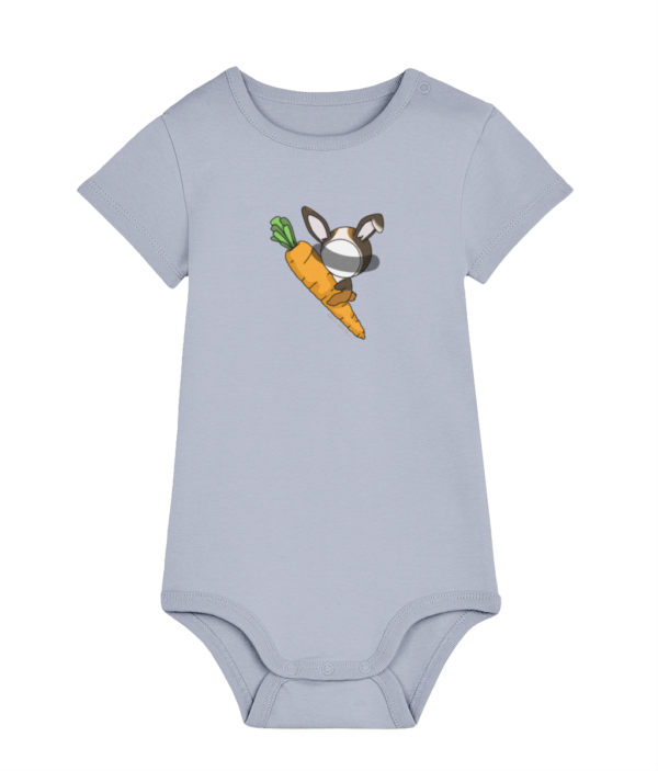 NITEMUS – Baby – Bodysuit – QF - Rabbit Year - Serene Blue – from 0 month to 24 months
